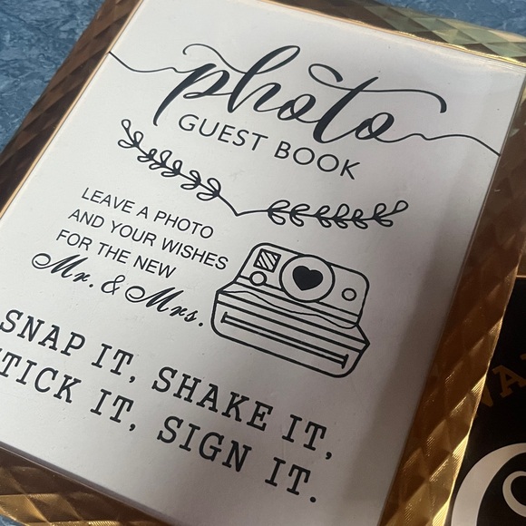 Gold Framed Sign Set - Picture 3 of 3